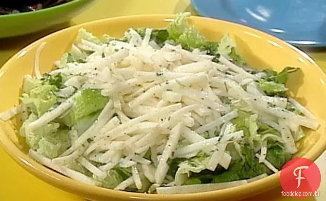 Heck de uma salada Jicama