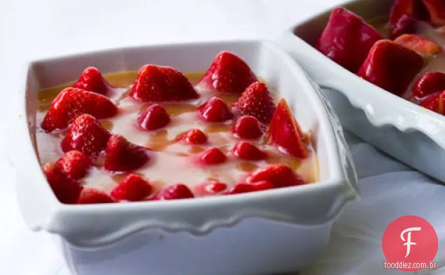 Torta De Morango Fresca