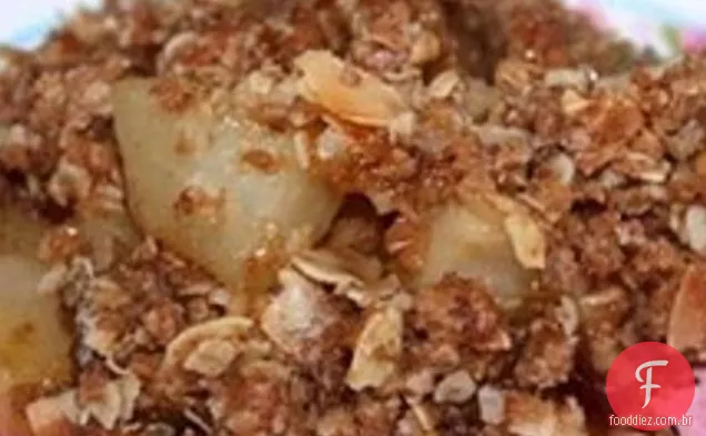 Gingered Pear Crip (opção livre de trigo)