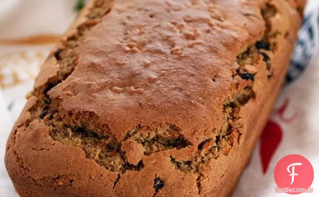 Pão de cenoura sem glúten com especiarias Chai