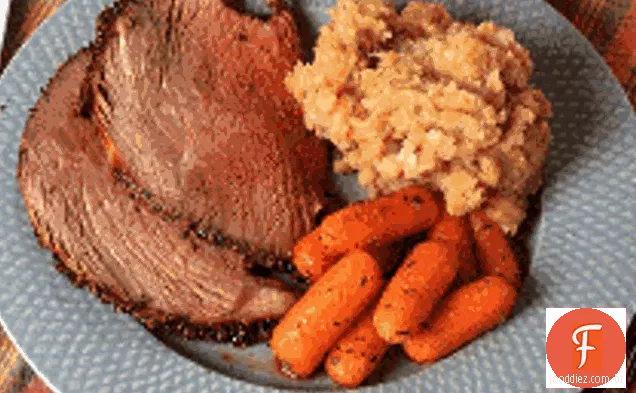 Carne Mignonette Com Batatas E Cenouras