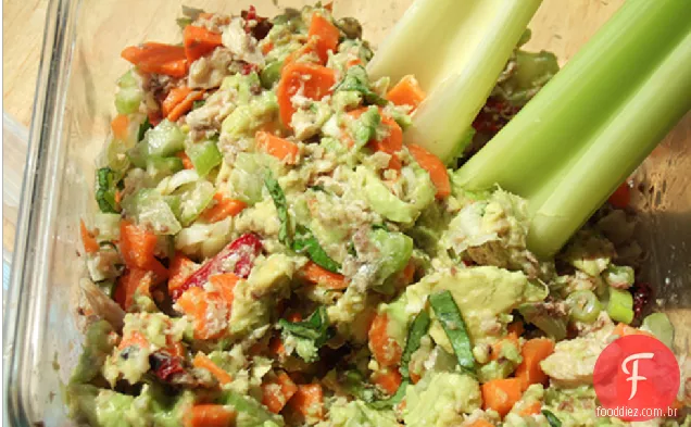 Carrie S. Forbes - Gingerlemongirl.com: salada de sardinha sem glúten -- por Valerie da cidade