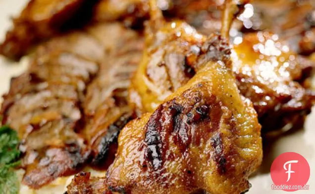 Pato Muscovy Mel-Laranja-Vitrificado Com Purê De Pastinaga