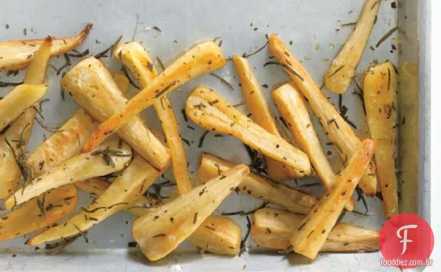 Batatas Fritas Assadas Com Alecrim