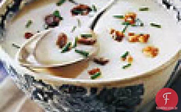 Pastinaga Bisque com castanhas crocantes