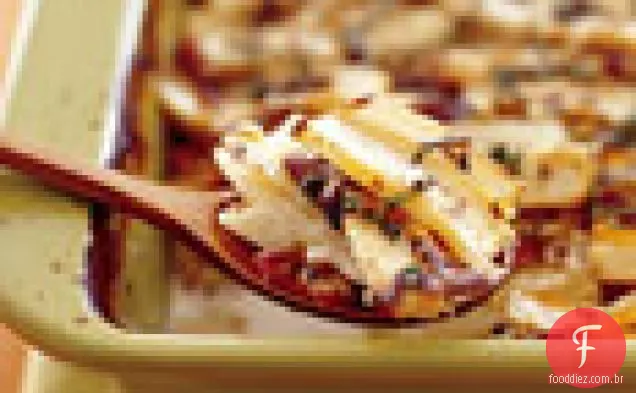 Pastinaga e avelã gratinado com Bacon