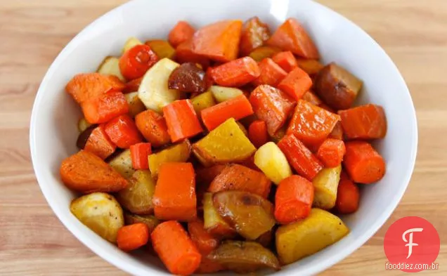 Citrus Honey Glazed Vegetables