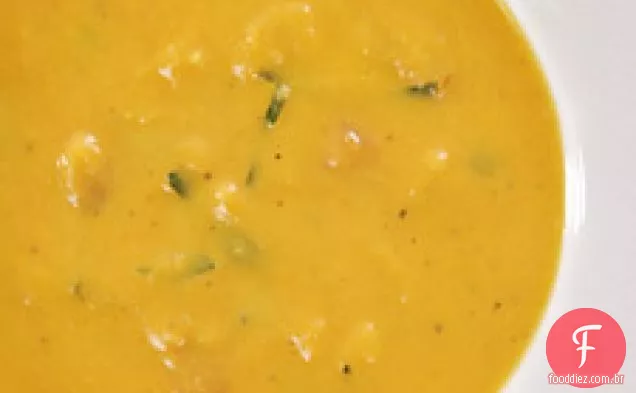Sopa De Cenoura Aveludada