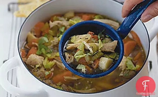 Sopa de galinha da mamãe