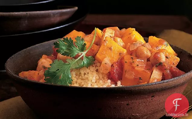 Guisado De Abóbora Em Estilo Marroquino