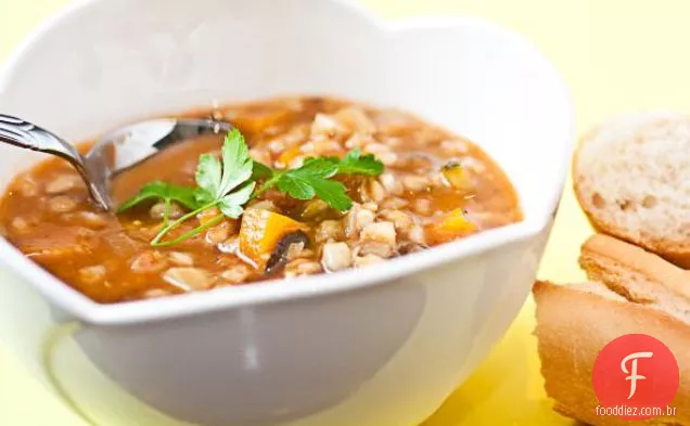 Sopa De Legumes E Cevada