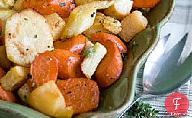 Vegetais De Raiz Torrados