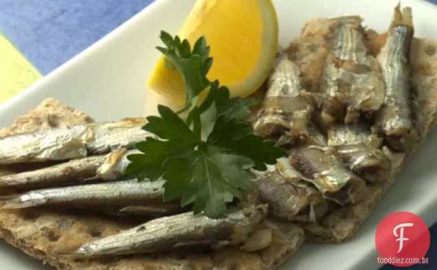 Receita De Sardinhas Em Bolachas
