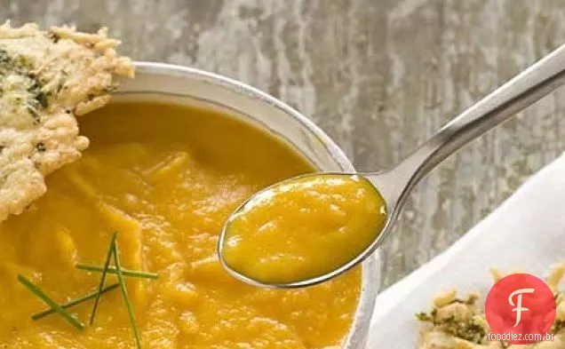 Sopa De Cenoura, Maçã E Gengibre