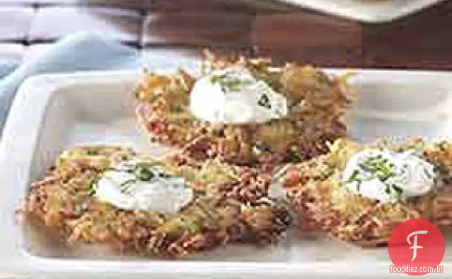Latkes De Batata-Pastinaga