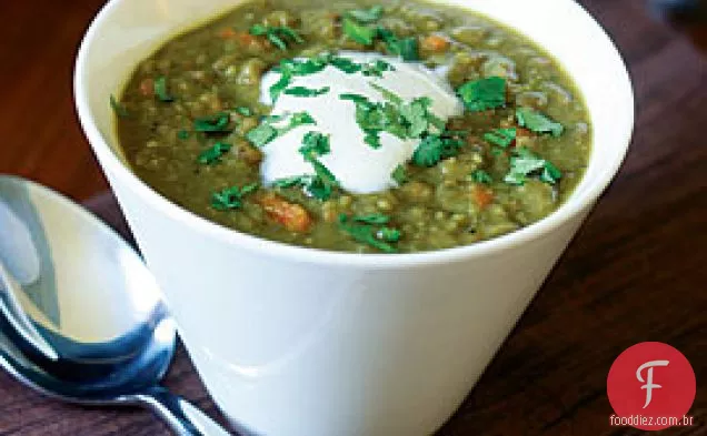 Sopa De Lentilha Com Curry