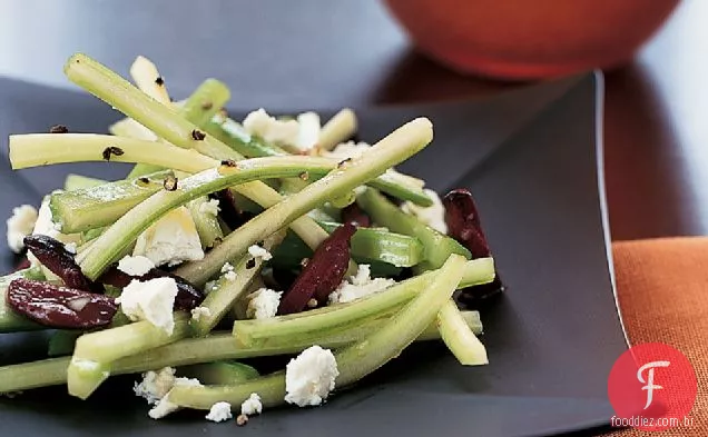 Aipo e azeite Antipasto com ricota Salata