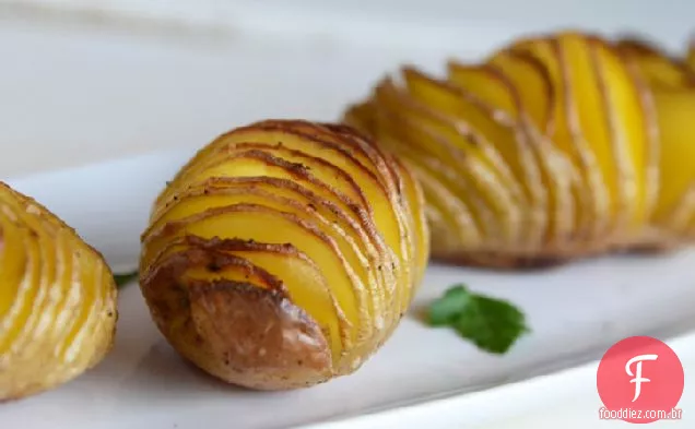 Bebê Hasselback Batatas