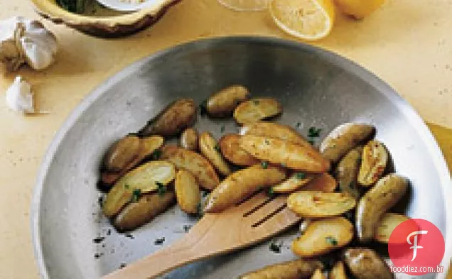 Limão Fingerling Batatas
