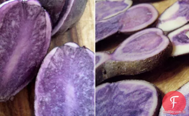 Batatas Azuis Torradas Chesapeake
