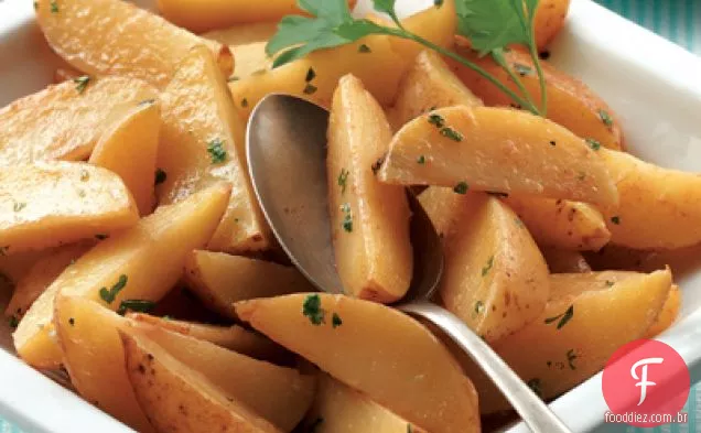 Batatas De Manteiga Douradas
