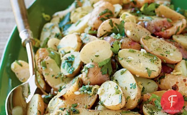 Batatas Com Erva-Limão