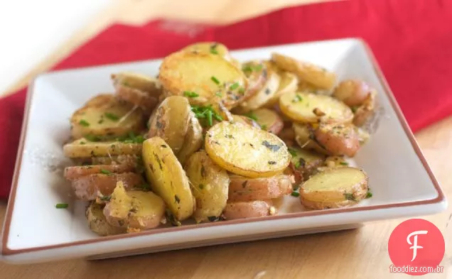 Batatas Vermelhas Parmesão