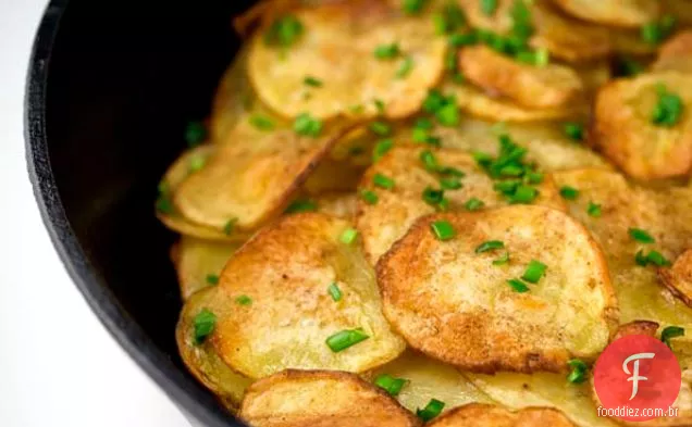 Batatas Anna Com Canela E Coentro