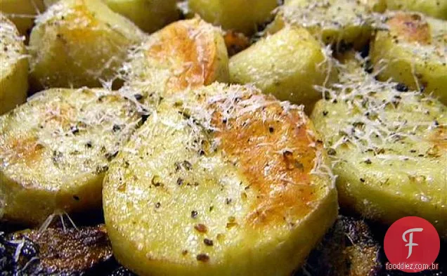 Batatas Assadas Com Alecrim E Limão
