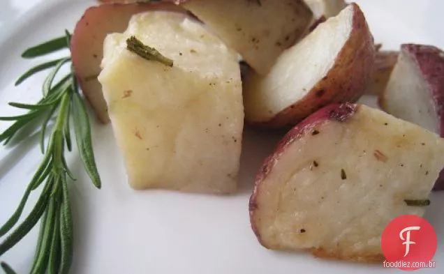Batatas Vermelhas Balsâmicas Assadas Do Bebê