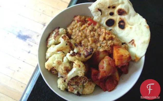 Batatas Com Curry De Tomate