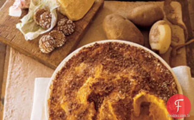 Purê De Abóbora E Batatas Com Amaretti