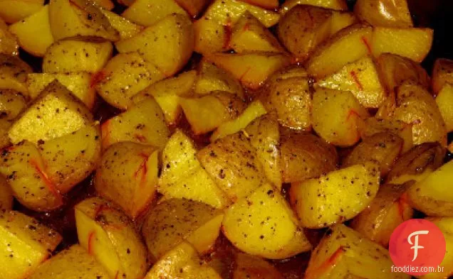Batatas limão-açafrão