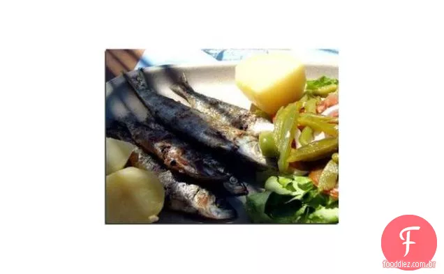 Sardinhas Grelhadas Estilo Português