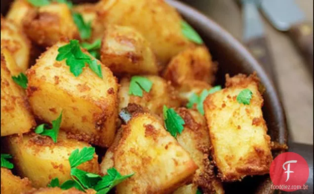 Batatas Com Sabor De Amendoim
