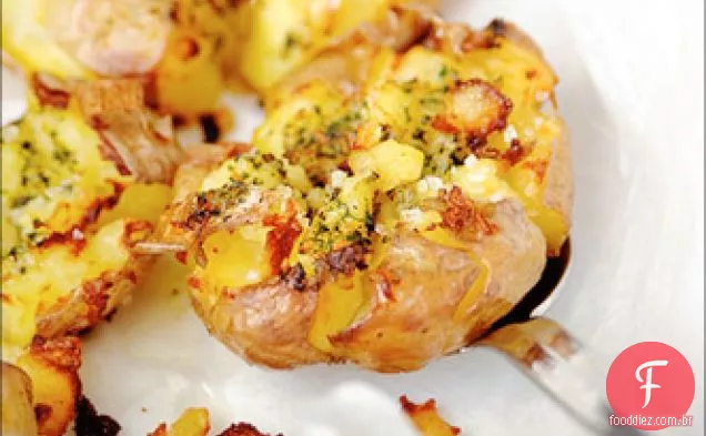 Bater Batatas Laranja Quente