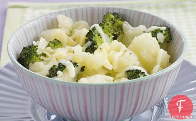 Batatas De Brócolis Com Queijo