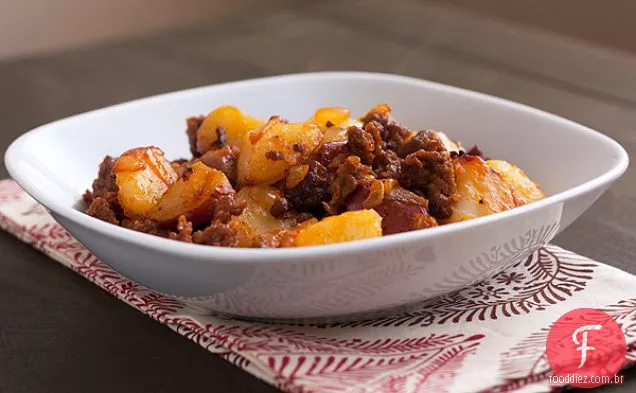 Batatas E Chouriço