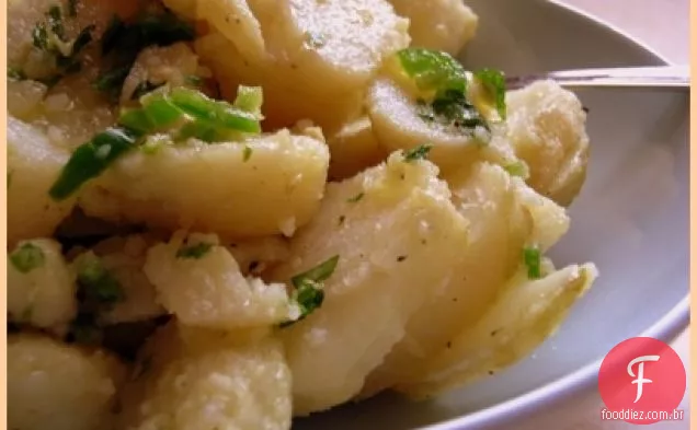 Batatas Com Hortelã, Salsa E Jalapenos
