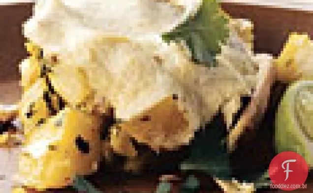 Batatas Parsi com ovo