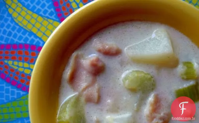 Nova Inglaterra Batata Clam Chowder