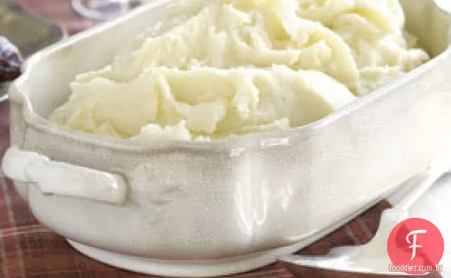 Purê De Batatas Douradas Yukon Com Parmesão