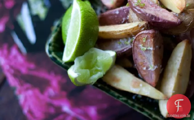 Batatas Fritas Com Pimenta Preta E Limão