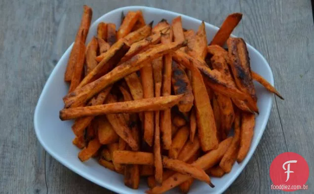 Batatas Fritas De Batata Doce Chipotle Assadas