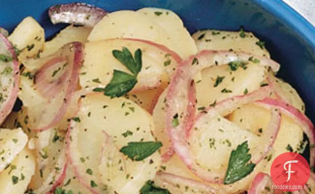 Salada De Batata Com Óleo E Vinagre