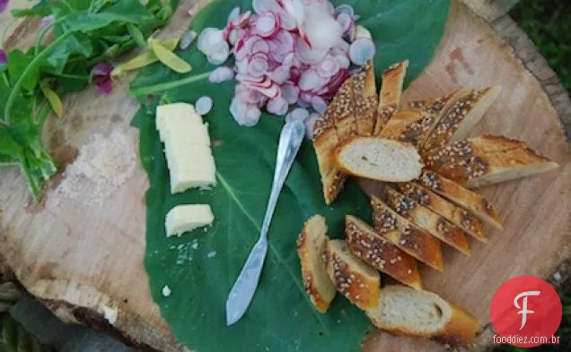 Lanche De Rabanete Francês