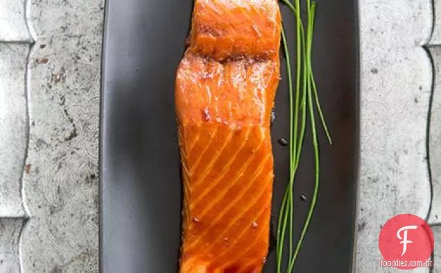 Sake Ginger Glazed Salmon