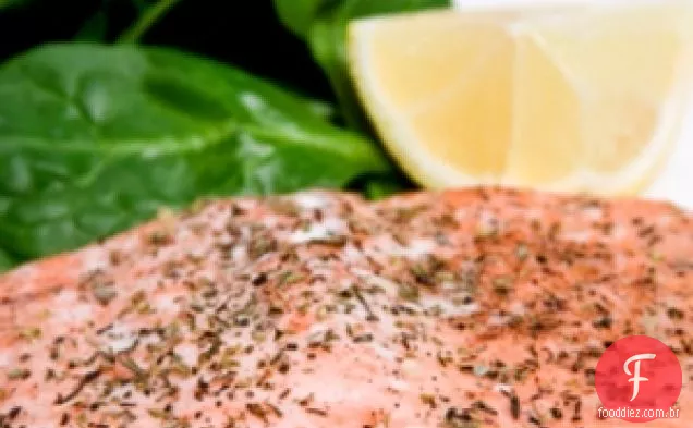 Salmão Selvagem Escalfado
