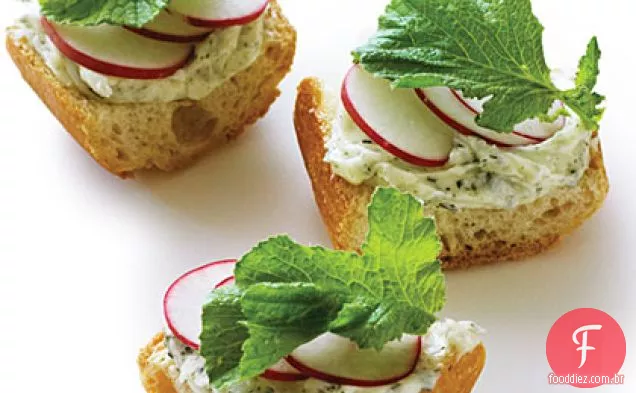 Torradas De Rabanete Nori