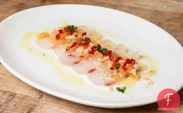 Fluke Crudo Com Receita De Limão Meyer